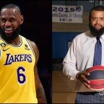 LeBron James and Lenny Cook