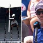 Pole of a stand breaks at Canadian Open 2023