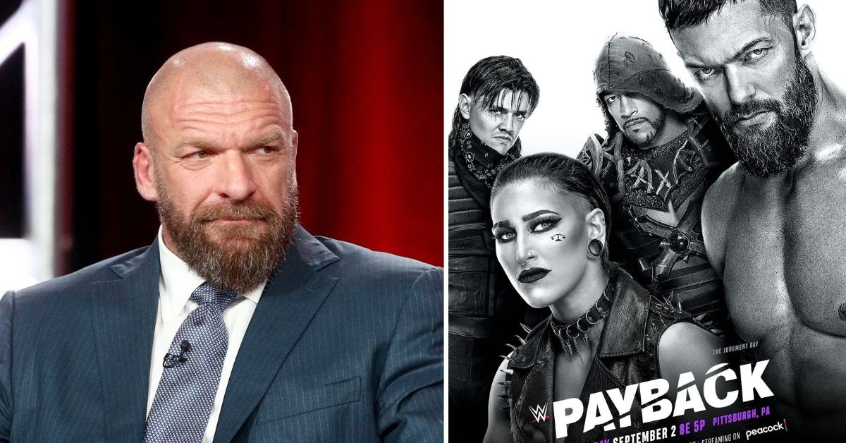 Triple H reveals Payback poster