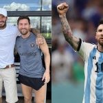 Fans make uncanny observations as 'bodyguard' De Paul lands in Miami to meet Lionel Messi