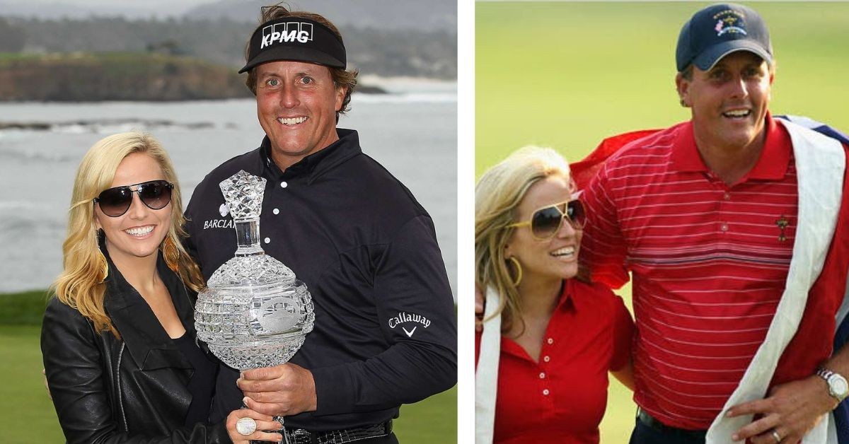 Phil Mickelson and his wife