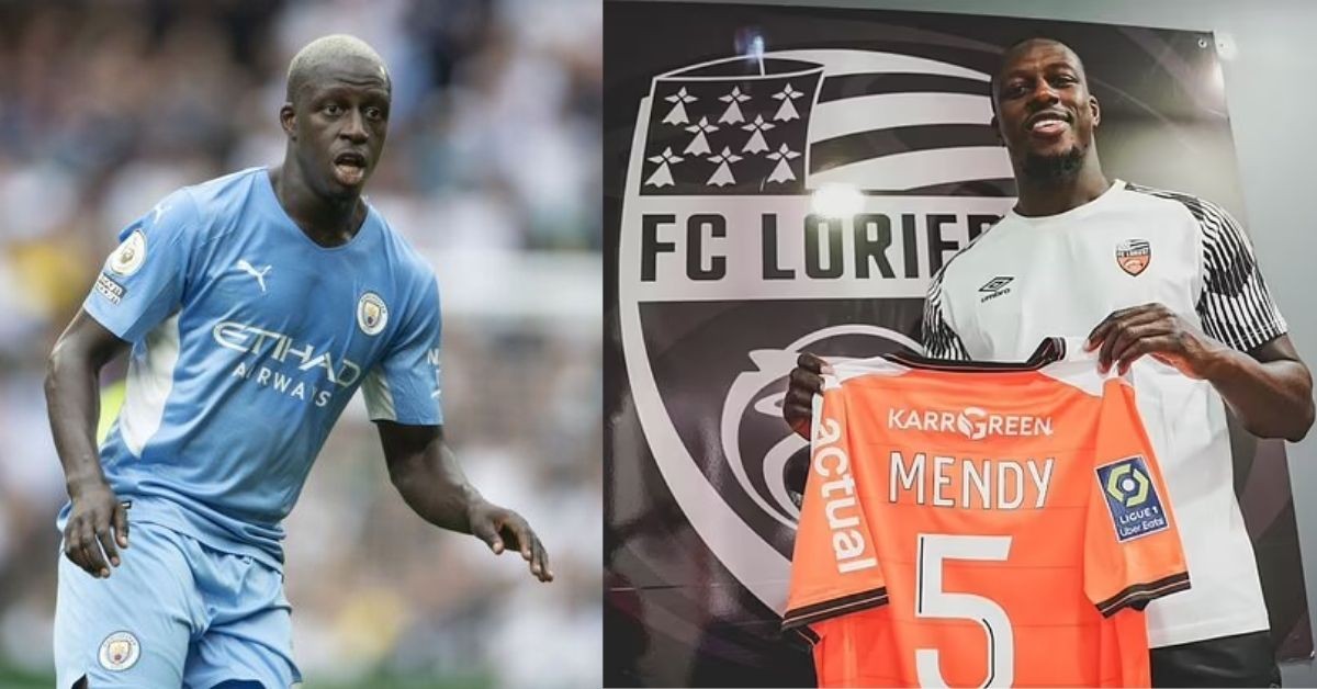 Benjamin Mendy has joined FC Lorient after leaving Manchester City