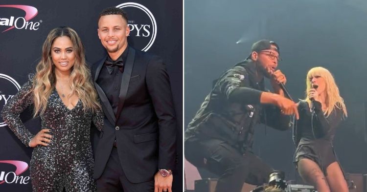 Stephen Curry, Ayesha Curry, Paramore