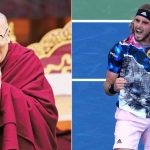 Stefanos Tsitsipas inspired by Dalai Lama
