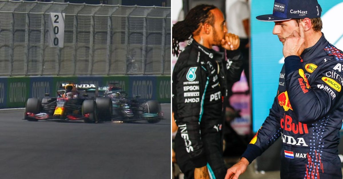 Lewis Hamilton and Max Verstappen's Clash at 2021 Saudi Arabian GP ...
