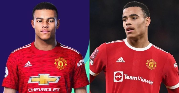 Mason Greenwood has been added back to Manchester United’s squad in eFootball.