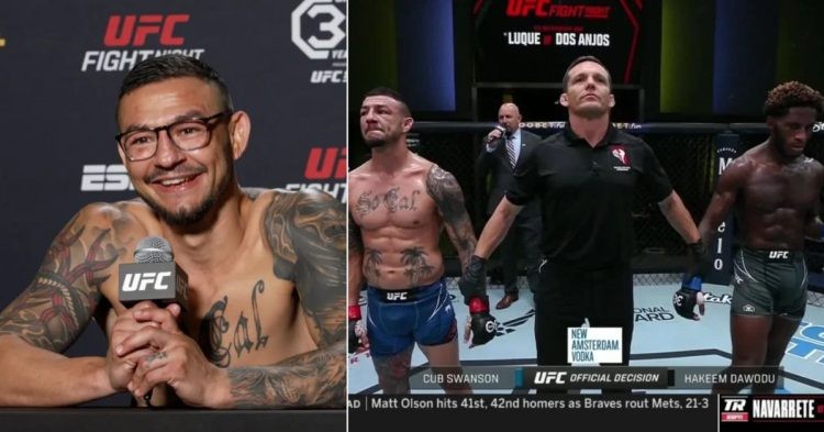 Cub Swanson was surprised by his victory at UFC Vegas 78