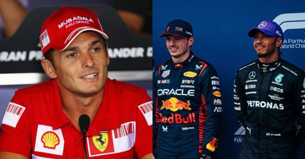 Giancarlo Fisichella chooses between Max Verstappen and Lewis Hamilton