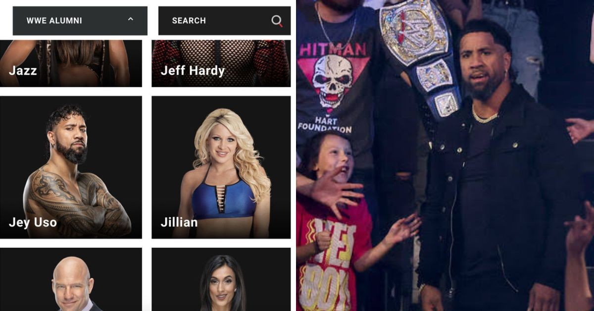 Jey added to WWE's alumni section