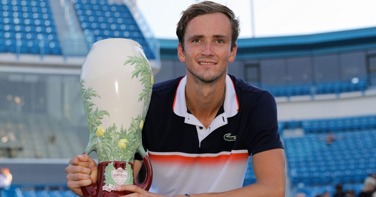 Daniil Medvedev won Cincinnati Open in 2019