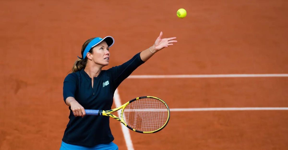 Danielle Collins at the 2020 French Open. (Credits- Jimmie48/WTA)