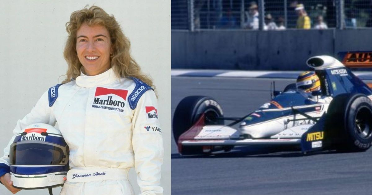 Giovanna Amati, the last female driver in Formula 1 in 1992