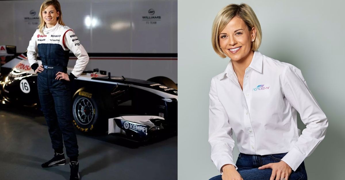 Suzie Wolff, ex F1 driver, becomes the managing director for the all-female F1 academy series