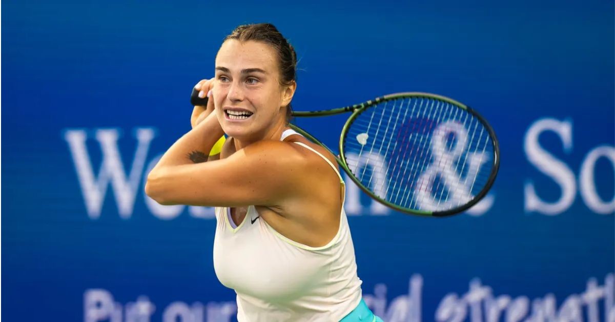 Aryna Sabalenka in the Cincinnati Open 2023