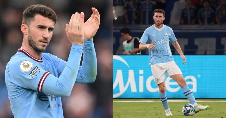 Report on Aymeric Laporte as the Manchester City defender edge closer to a move to Saudi Pro League with Al-Nassr.