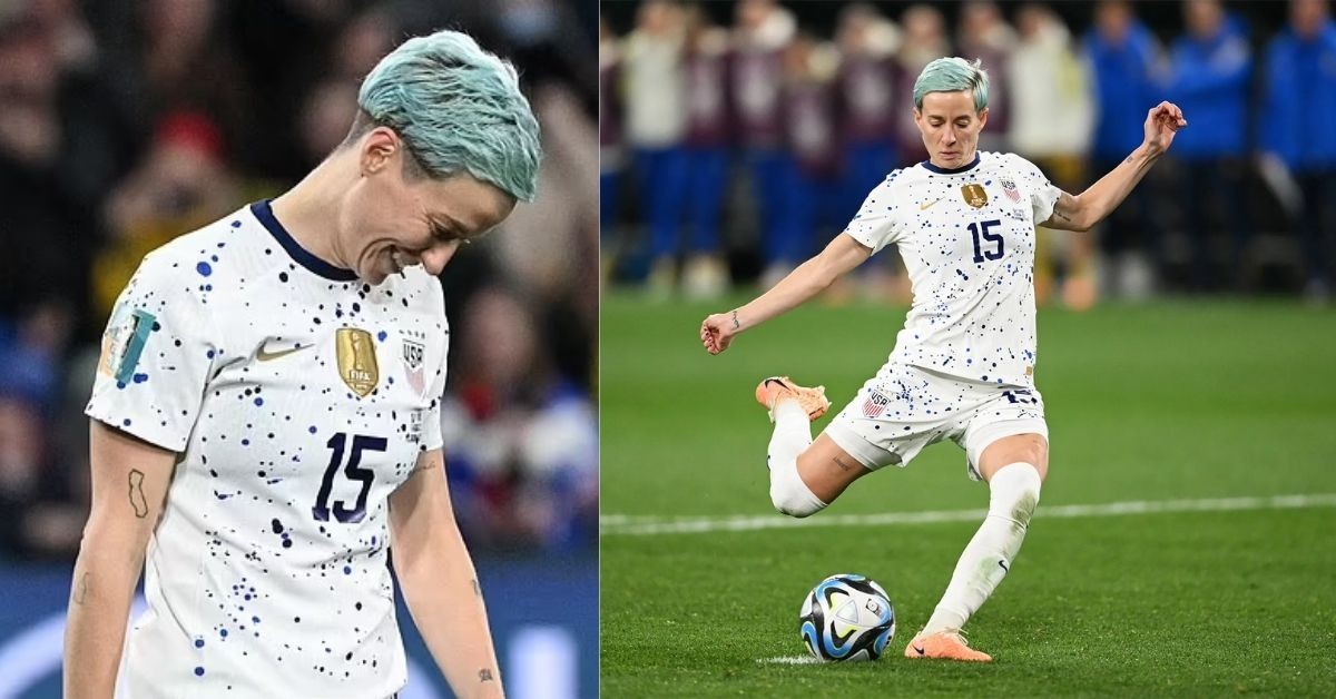 Megan Rapinoe laughs after USWNT's FIFA Women's World Cup 2023 exit