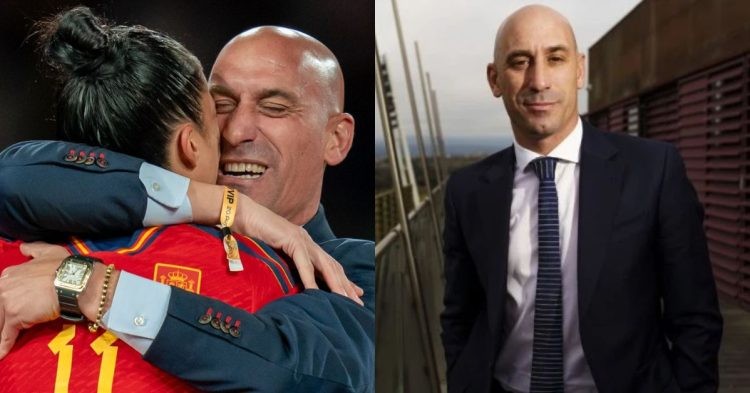 Report on Luis Rubiales as he apologizes in a public video for an indecent incident with Jennifer Hermoso during FIFA World Cup Presentation.