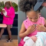 Alexis Ohanian and Serena Williams share Olympia's reaction to new born daughter Adira RIver