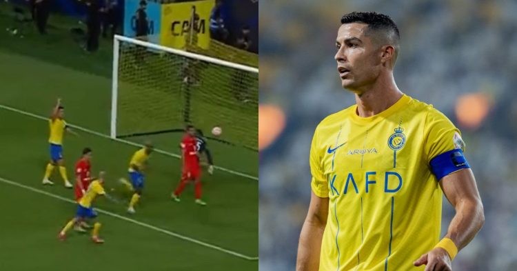 Report on Cristiano Ronaldo as his celebration during the Al-Nassr AFC Champions League qualifier became a topic of debate on social media.