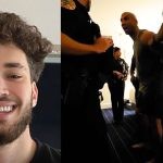 Adin Ross edited video shows him reacting to Fousey's arrest