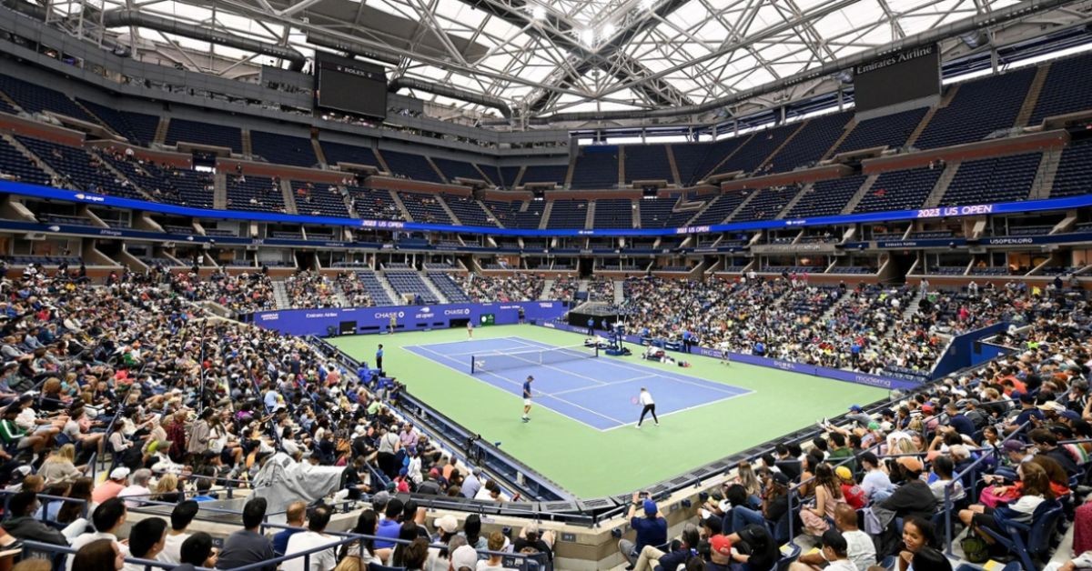 Practice sessions at 2023 US Open. (Credits- Mike Lawrence/USTA)
