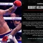 Robert Helenius getting KO'd and Matchrrom Boxing Statement