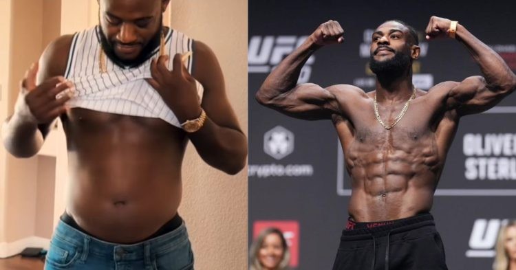 Aljamain Sterling, a week after his fight at UFC 292