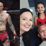 Anthony Smith with his wife and kids (Credits UFC and Instagram)