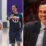 Anthony Edwards and Erik Spoelstra (Credits - Bleacher Report and NBA.com)