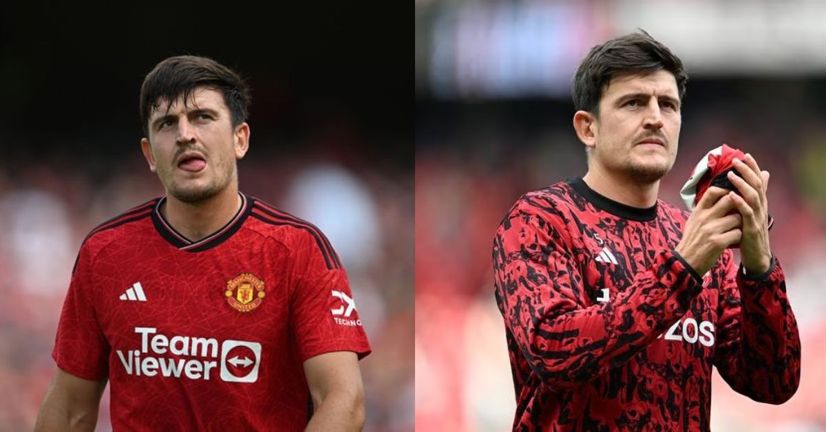 Harry Maguire is yet to play in the Premier League for Manchester United this season