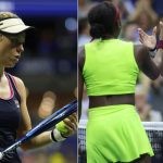 Coco Gauff and Laura Siegemund at US Open