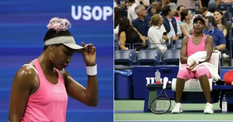 Venus Williams at the 2023 US Open (Credits- Jason DeCrow/AP)