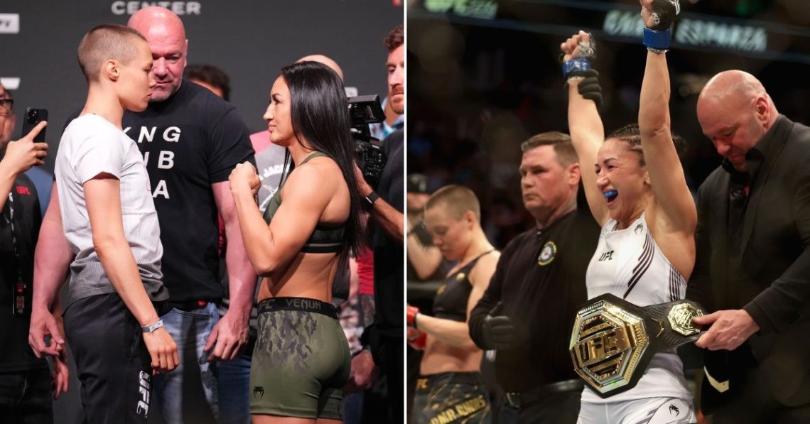 UFC 274: Carla Esparza won the fight against Rose Namajunas (Credit- MMA Fighting)