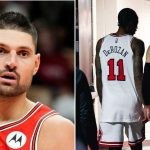 Chicago Bulls - Nikola Vucevic, DeMar DeRozan and Zach LaVine (Credits - Bulls Wire and NBA.com)