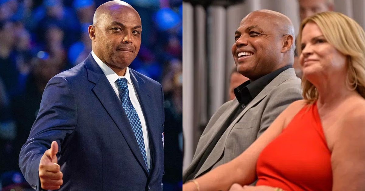 Charles Barkley and Charles Barkley with wife
