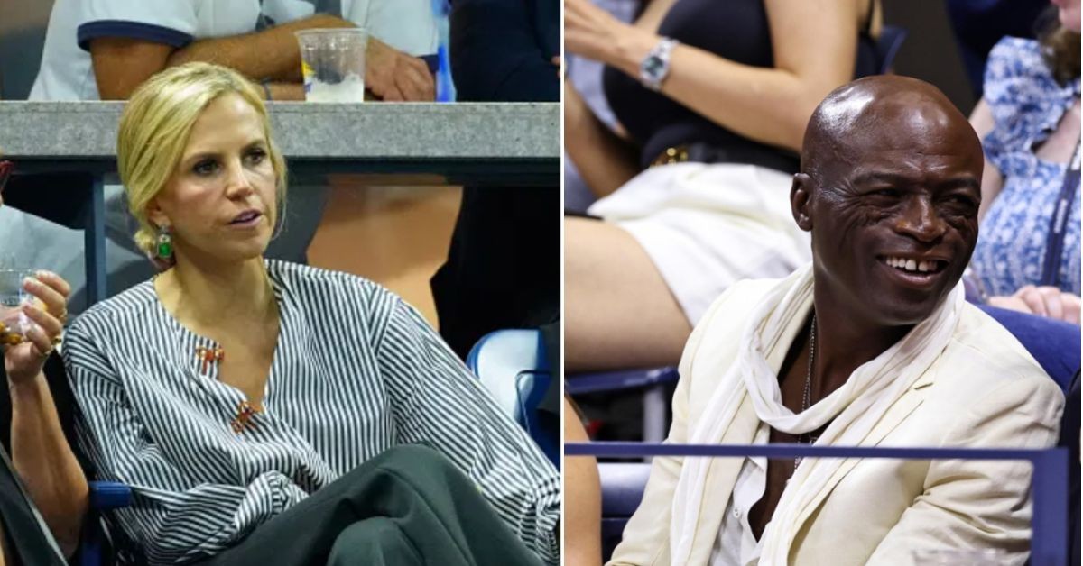 Tory Burch and Seal at US Open