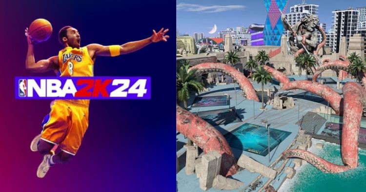 NBA 2K24 cover and The City