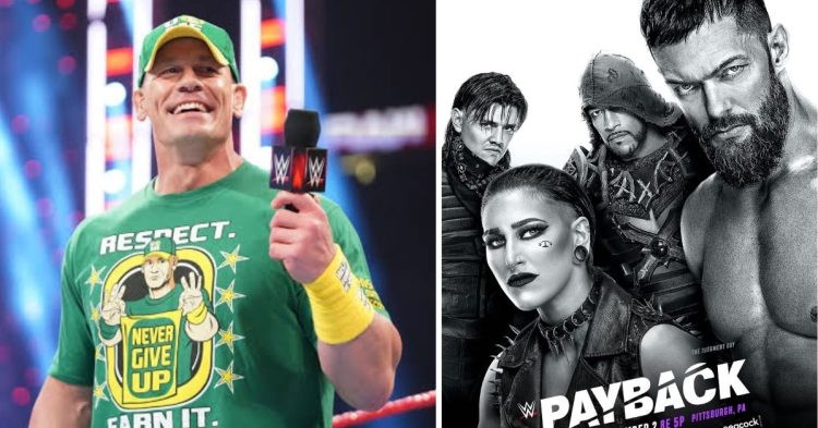 What is Cena's role at Payback?