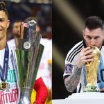 Ronaldo and Messi for their nation