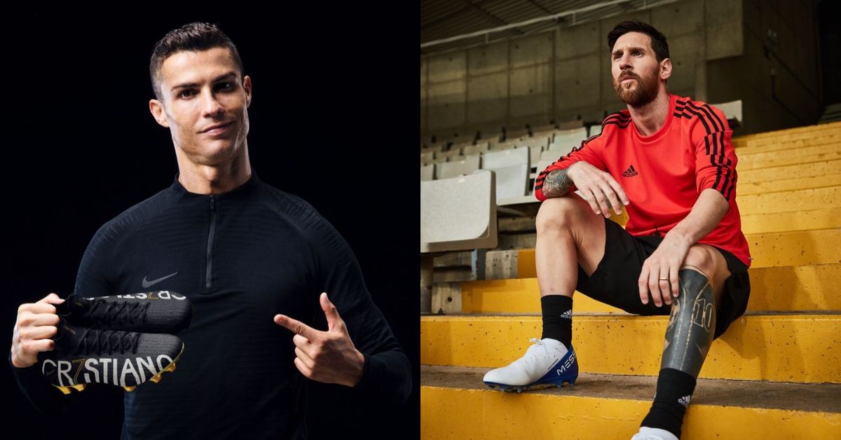 Cristiano Ronaldo (left) Lionel Messi (right) (credits- Instagram, X)