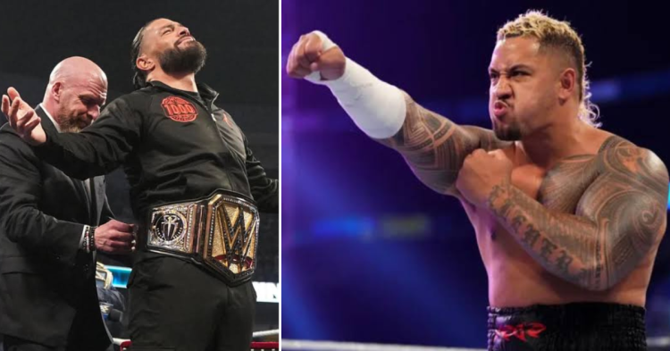 Roman Reigns (left) and Solo Sikoa (right) hold commendable records in WWE