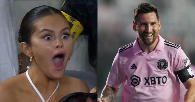 Report on Lionel Messi as musician Selena Gomez had a jaw dropping reaction to Messi's skills against LAFC in MLS.