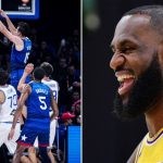Austin Reaves' dunk against Italy - LeBron James (Credits - GMA Network and Essentially Sports)
