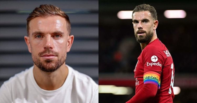 Report on Jordan Henderson as he addressed questions regarding his stance on supporting LGBTQ+ causes in Saudi Arabia.
