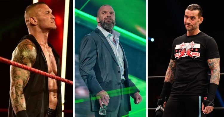 Randy Orton, Triple H and CM Punk