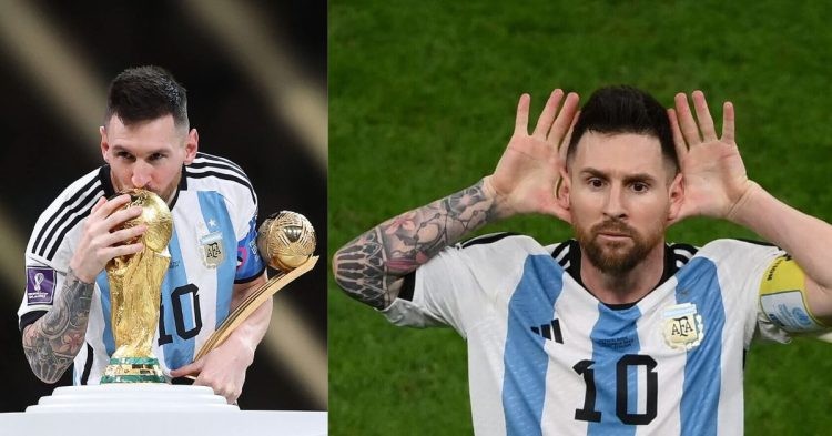 Lautaro Martinez shares that Messi got angry in the match agaisnt Netherlands