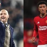 Report on Jadon Sancho as Manchester United receives a loan offer for the English winger from Steven Gerrard's Al-Ettifaq.