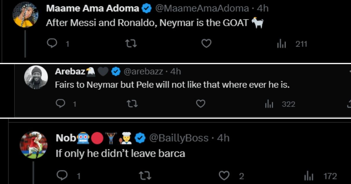Fans react as Neymar breaks Pele's record