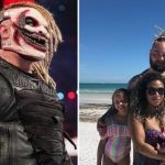 Bray Wyatt with his family