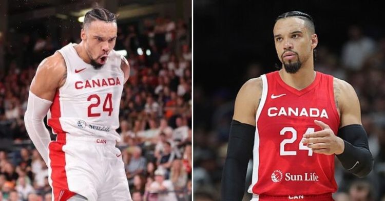 Dillon Brooks for Canada (Credit - IMAGO Images Susanne Hübner and FIBA)